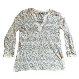 Sigrid Olsen Lace Tunic | Women's S